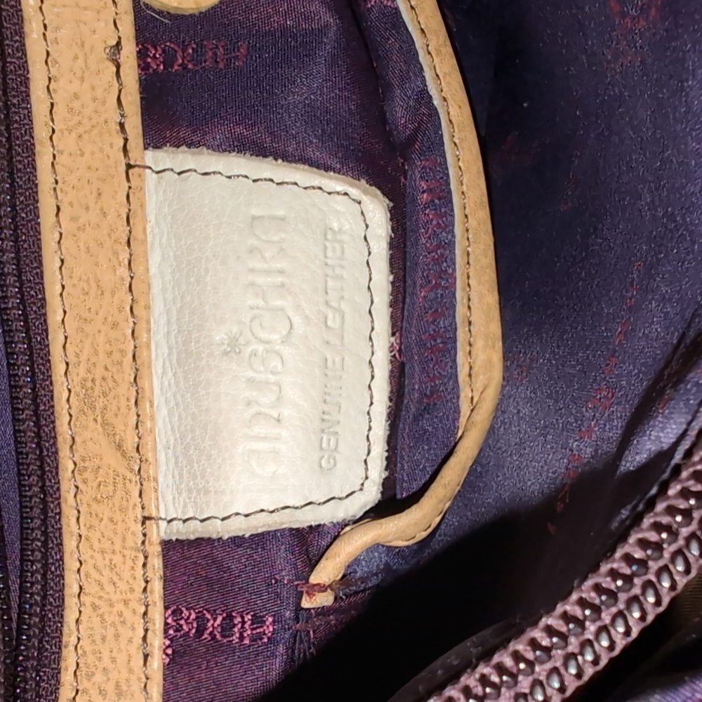 Anuschka Hand-Painted Blue Ocean Crossbody Bag - Picture 2 of 6